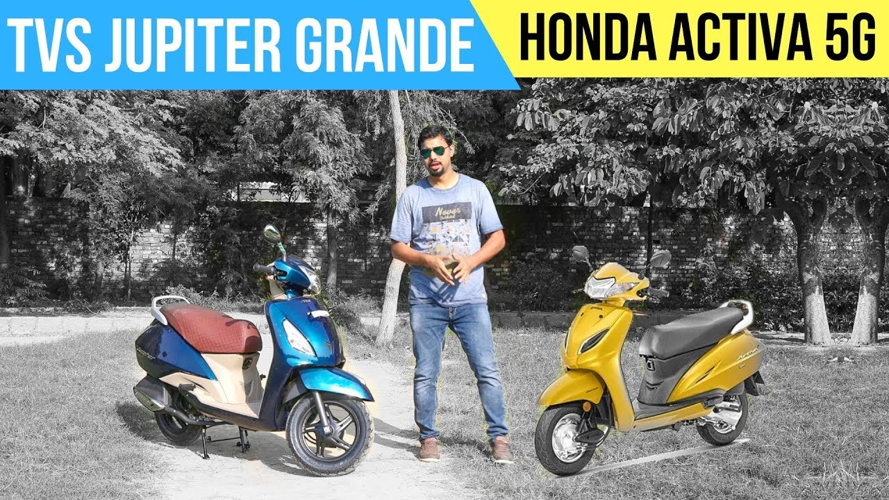 2018 TVS Jupiter Grande 5G Details, Comparison With Honda Activa 5G