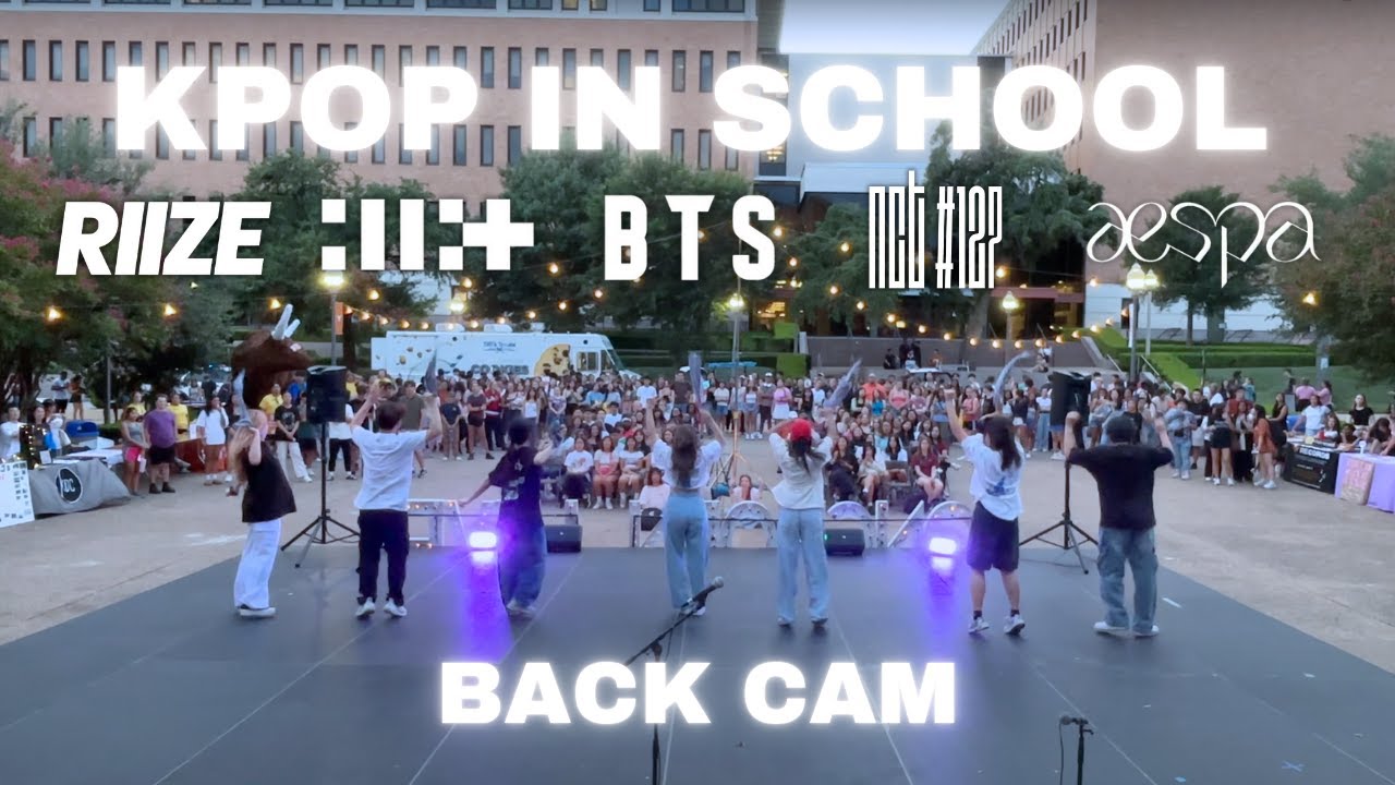 [KPOP IN SCHOOL AUSTIN | BACK CAM] LONGHORN LIVE 2024 UT Austin (AESPA, BTS, RIIZE, ILLIT, NCT127)