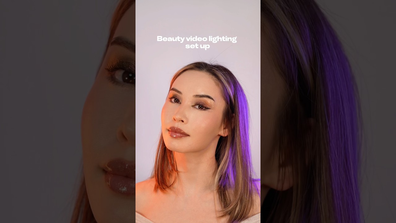 This is my beauty lighting setup #contentcreator #contentcreation