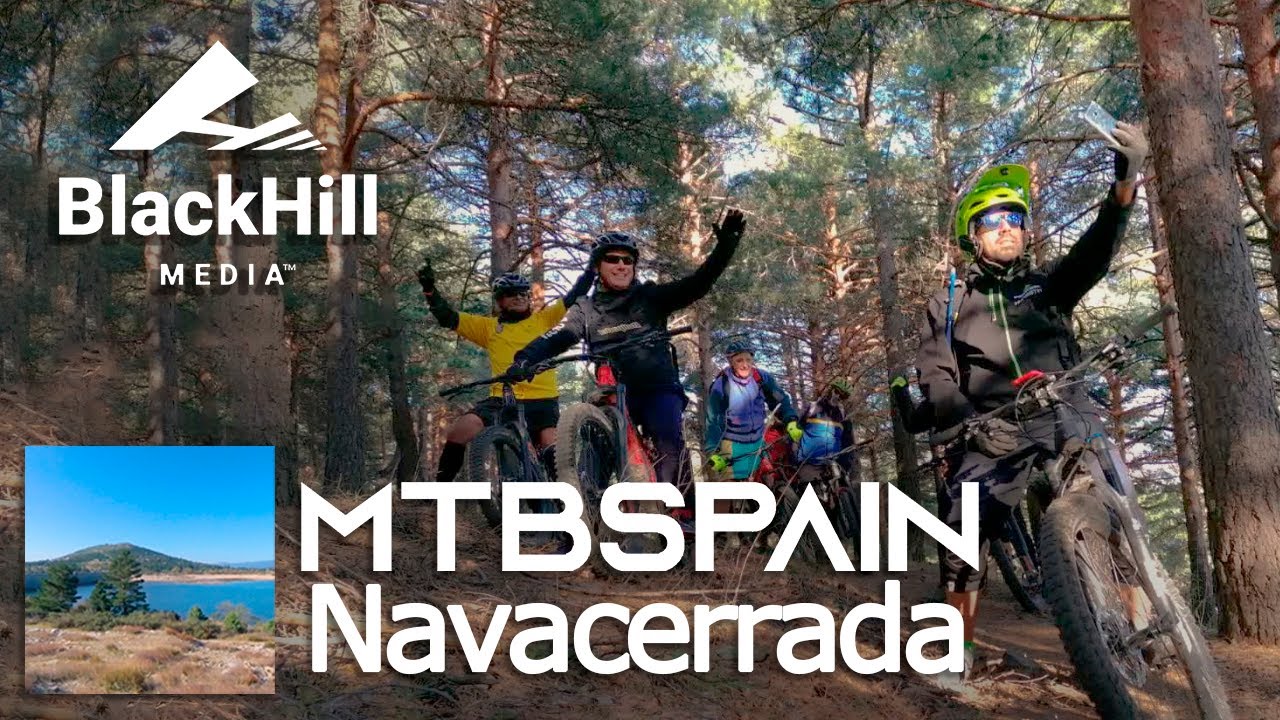 Navacerrada (La Gran Bajada) Nivel Fácil en Ebike - MTBspain - BlackHill