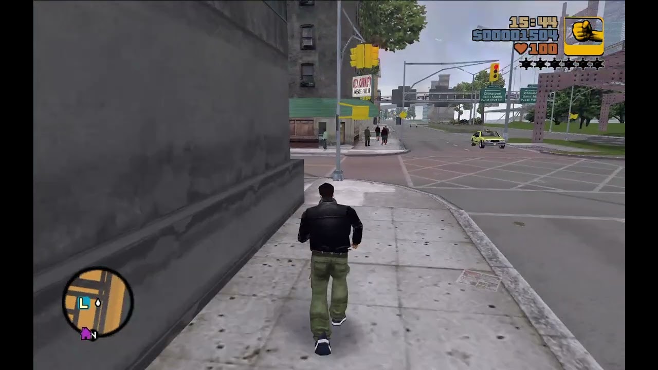 GTA III: Claude goes to Red Light District Area - VAN TV