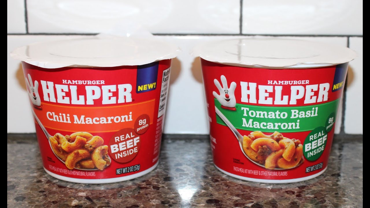 Hamburger Helper: Chili Macaroni & Tomato Basil Macaroni Review