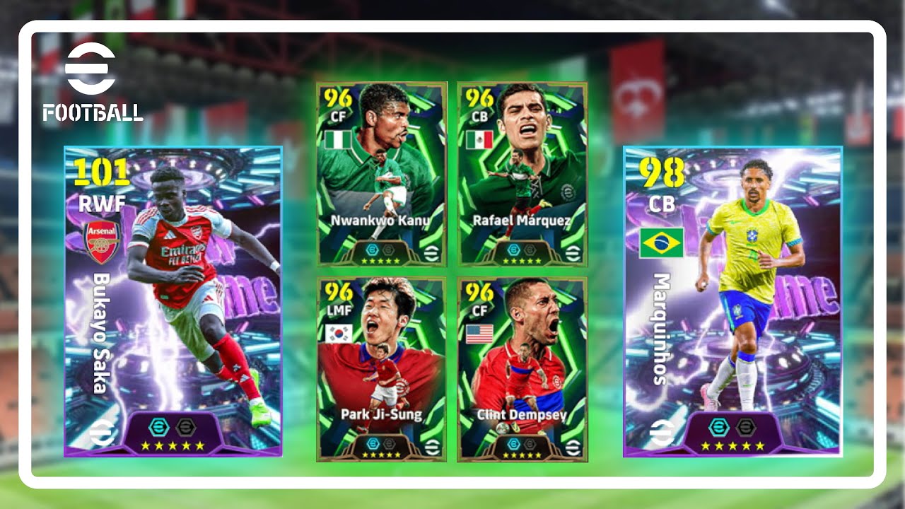 All The New Players Added In The Latest eFootball National Legends Pack | eFootball | Update