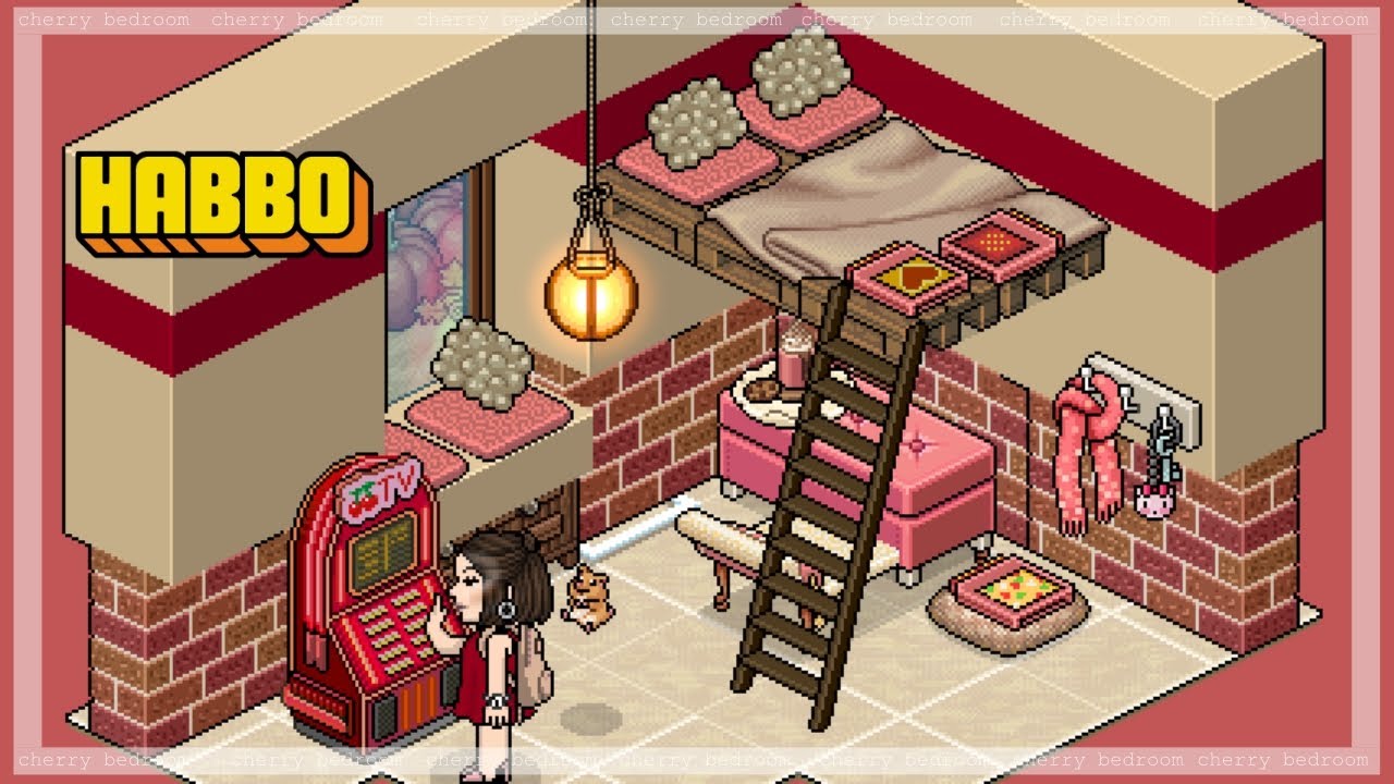 HABBO: Cherry Bedroom