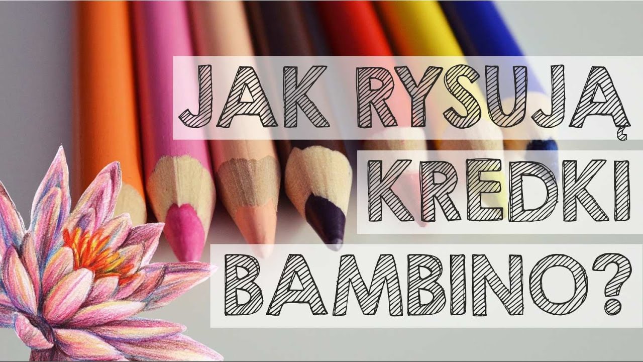 KREDKI BAMBINO / CHEAP ART SUPPLY CHALLENGE