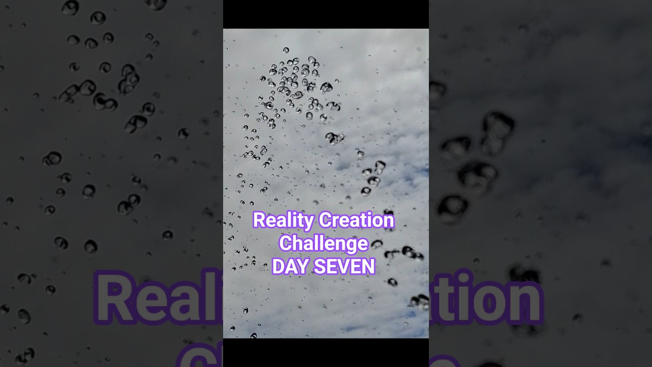 DAY 7: 100 DAY #REALITYCREATION CHALLENGE! #NOAI #NOEDITS just genuine #magic 🌟💫