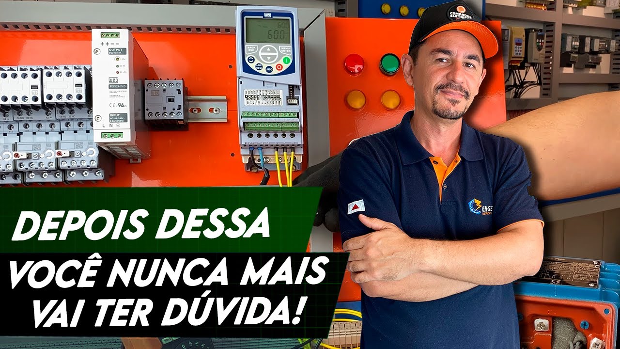 🤔Como ligar um MOTOR TRIFÁSICO em REDE MONOFÁSICA? PASSO A PASSO