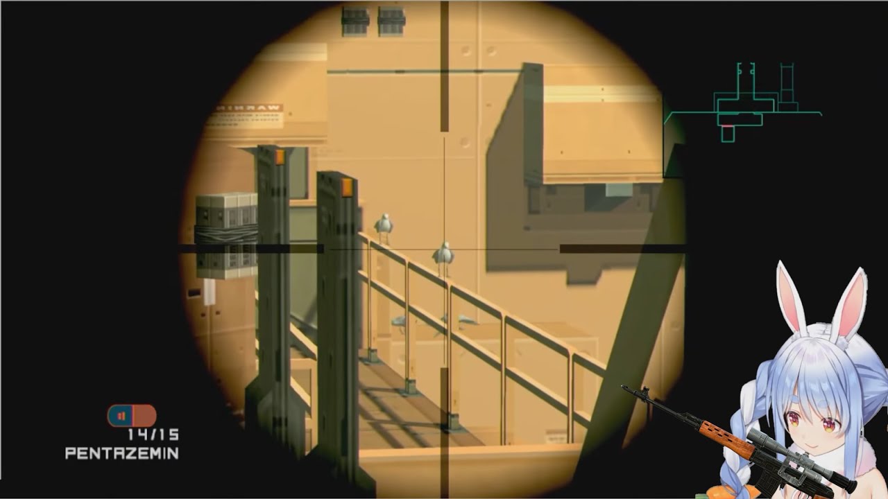 [MGS2] Usada pekora moments pt 3