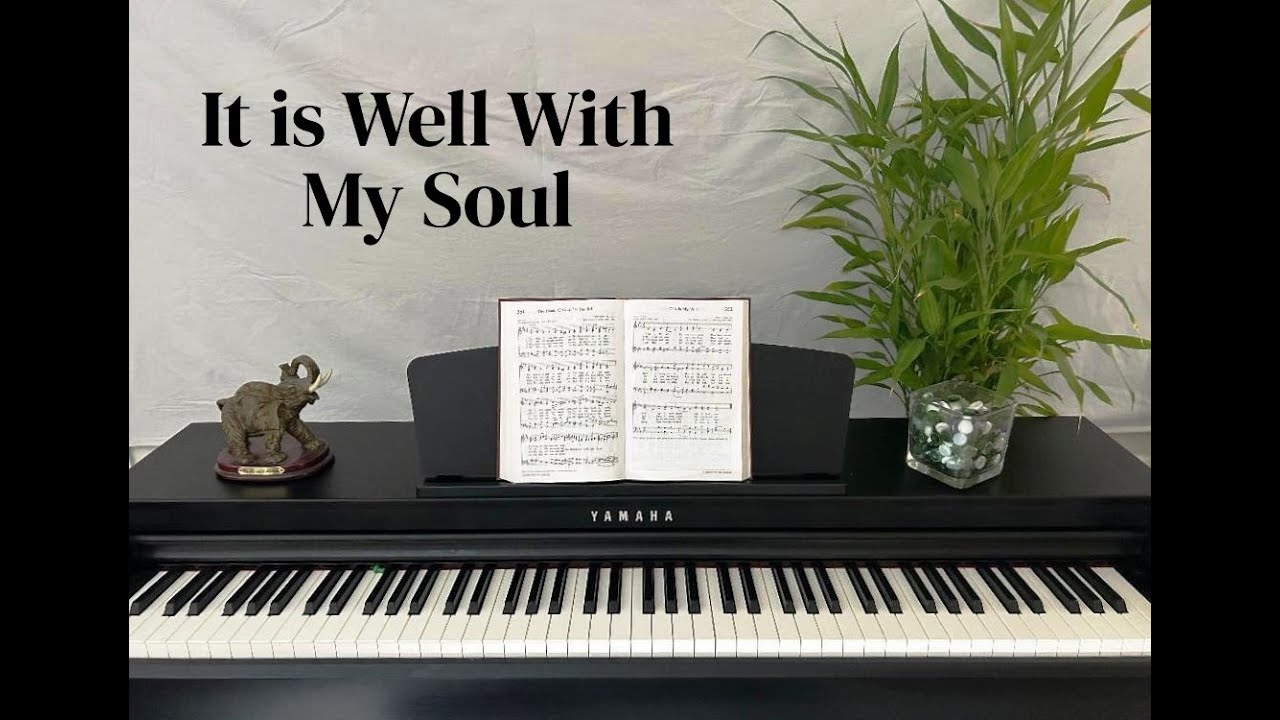 It is Well With My Soul - Piano Hymn Accompaniment with Lyrics