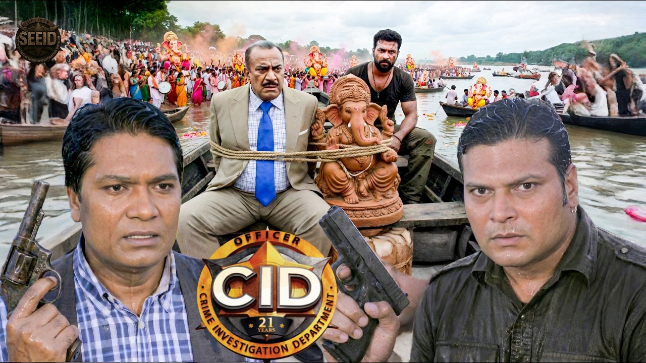 ACP को गणेश वित्सर्ज के साथ डूबाने की कोशिश, दया ने बचाई जान || CID || Episode