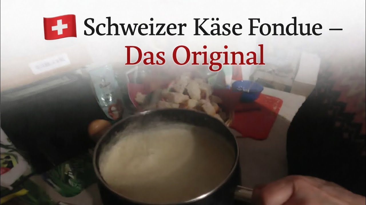 Käse Fondue - aus der Region - original Rezept - Schweiz - Danke Daniela@Camper_on_the_Road_Nepomuk