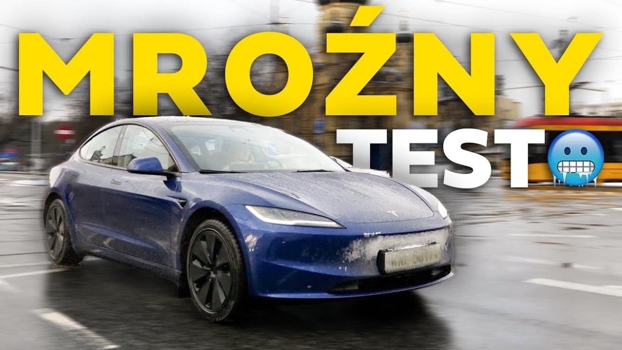 Zimowy test NOWEJ TESLI MODEL 3 HIGHLAND 🥶 Zostawiam na 2 dni w mrozie! ZUŻYCIE ENERGII I ZASIĘG?