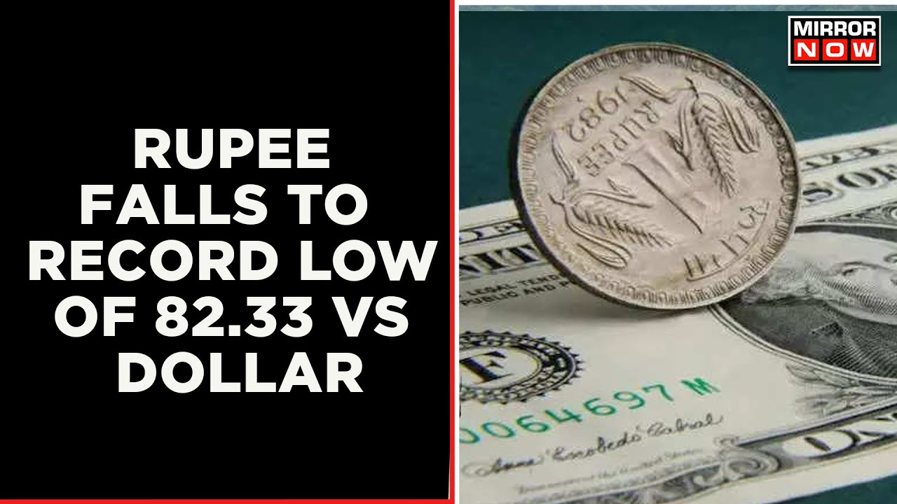 Rupee Falls To All Time Low Of 82.33 Against US Dollar In Early Trade On Friday | English News
