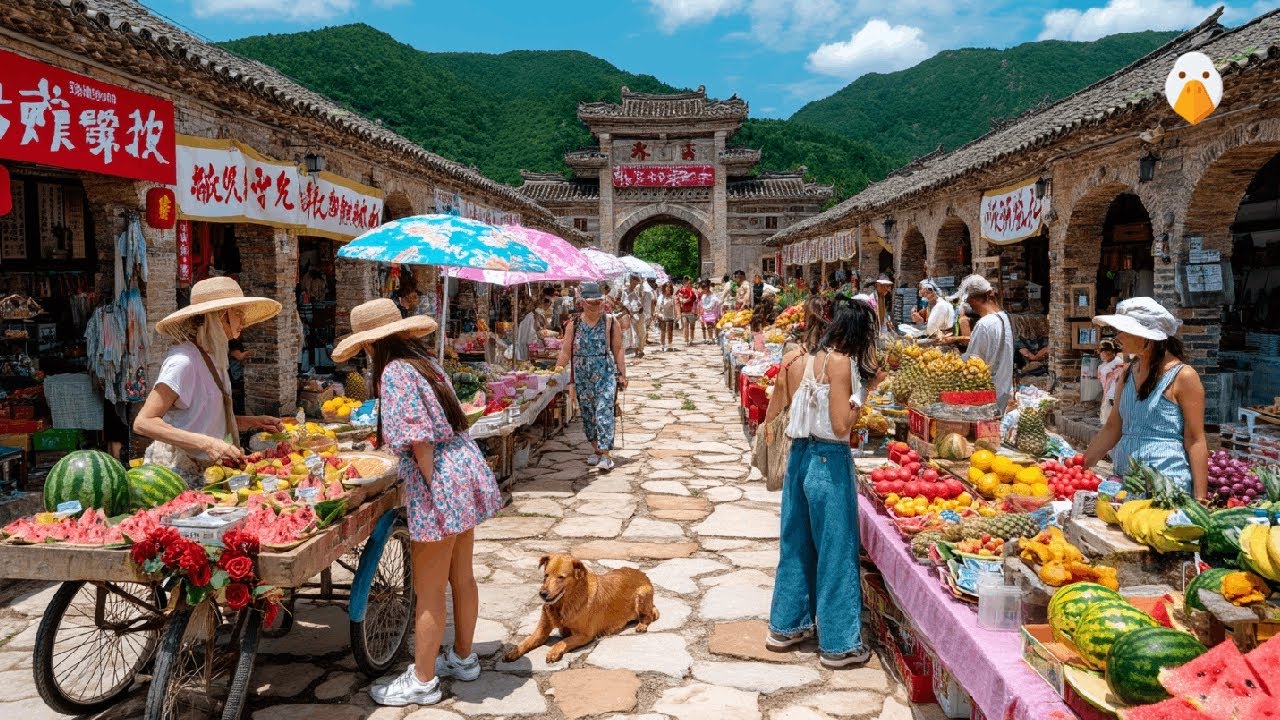 Тэнчун, Юньнань🇨🇳 Секретный древний город на границе Китая (4K UHD)