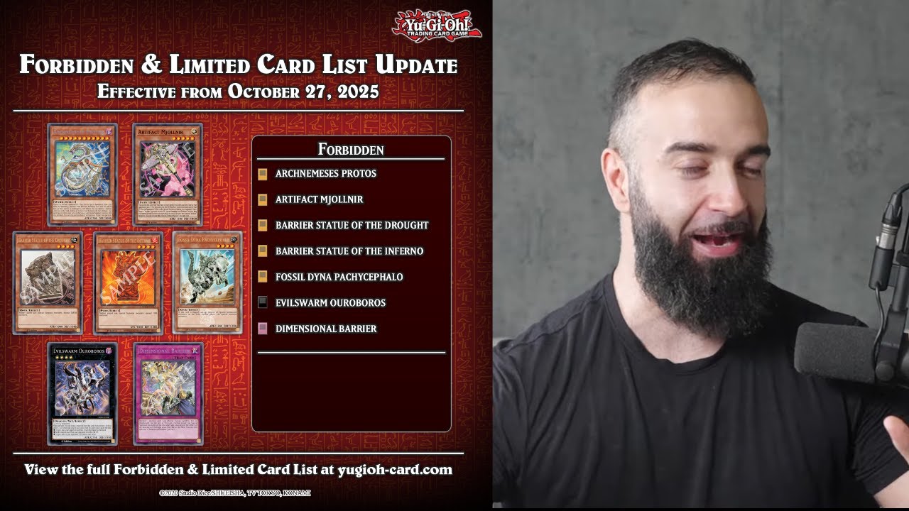 THE GREATEST YUGIOH BANLIST OF ALL TIME