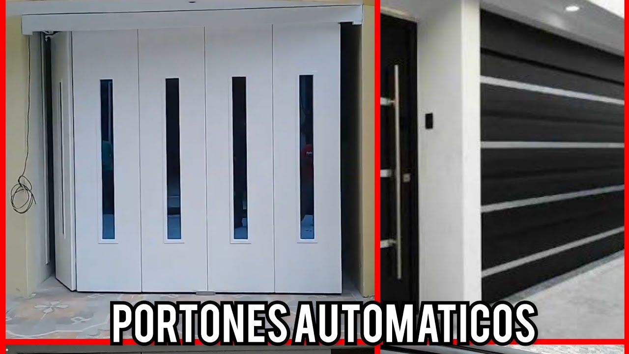PORTONES CORREDIZOS DE LUJO AUTOMATICOS