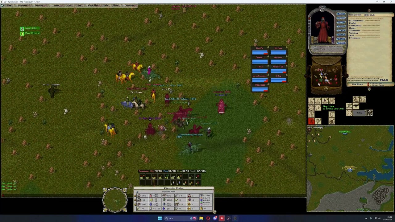Ultima Online - AoS 2 - For The Glory - 17 Feb 2025 - 20min Yew Fight
