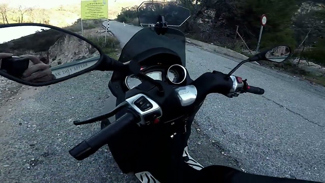 piaggio mp3 300 hpe sport, hoy visitamos la sierra de Mijas