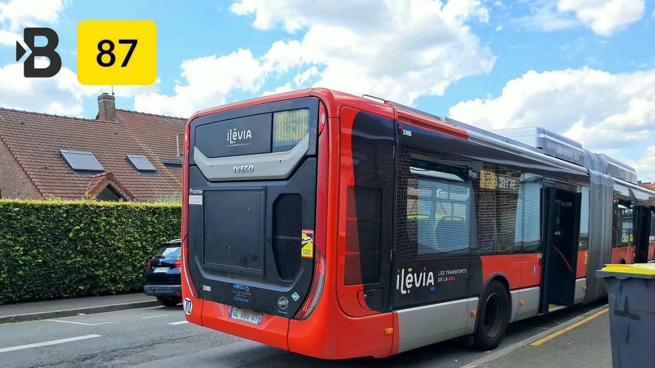 [Bus] Trajet Complet à Bord Iveco Bus Urbanway 18 GNV Step E N°224005 | Ligne 87