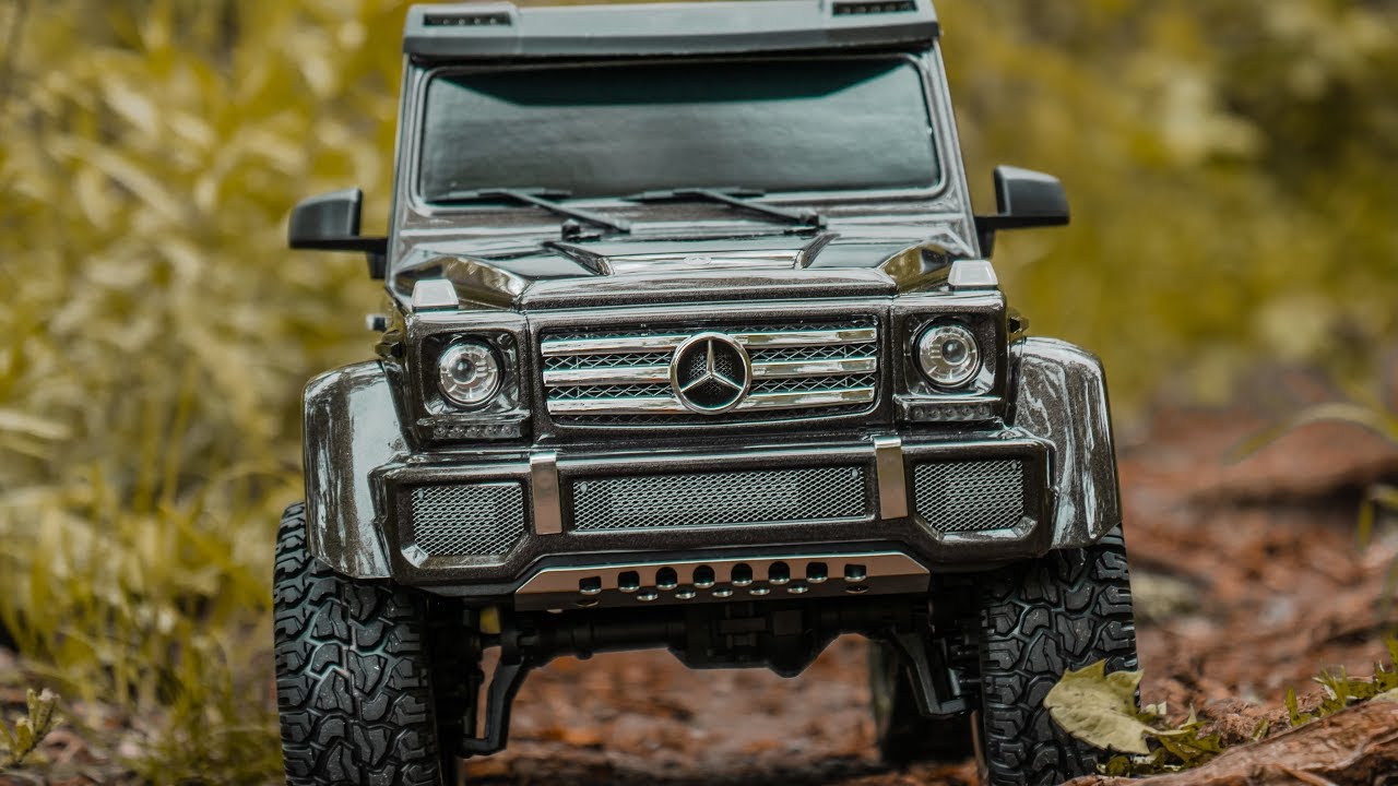 Traxxas TRX-4 Mercedes G500 4x4² | First Run