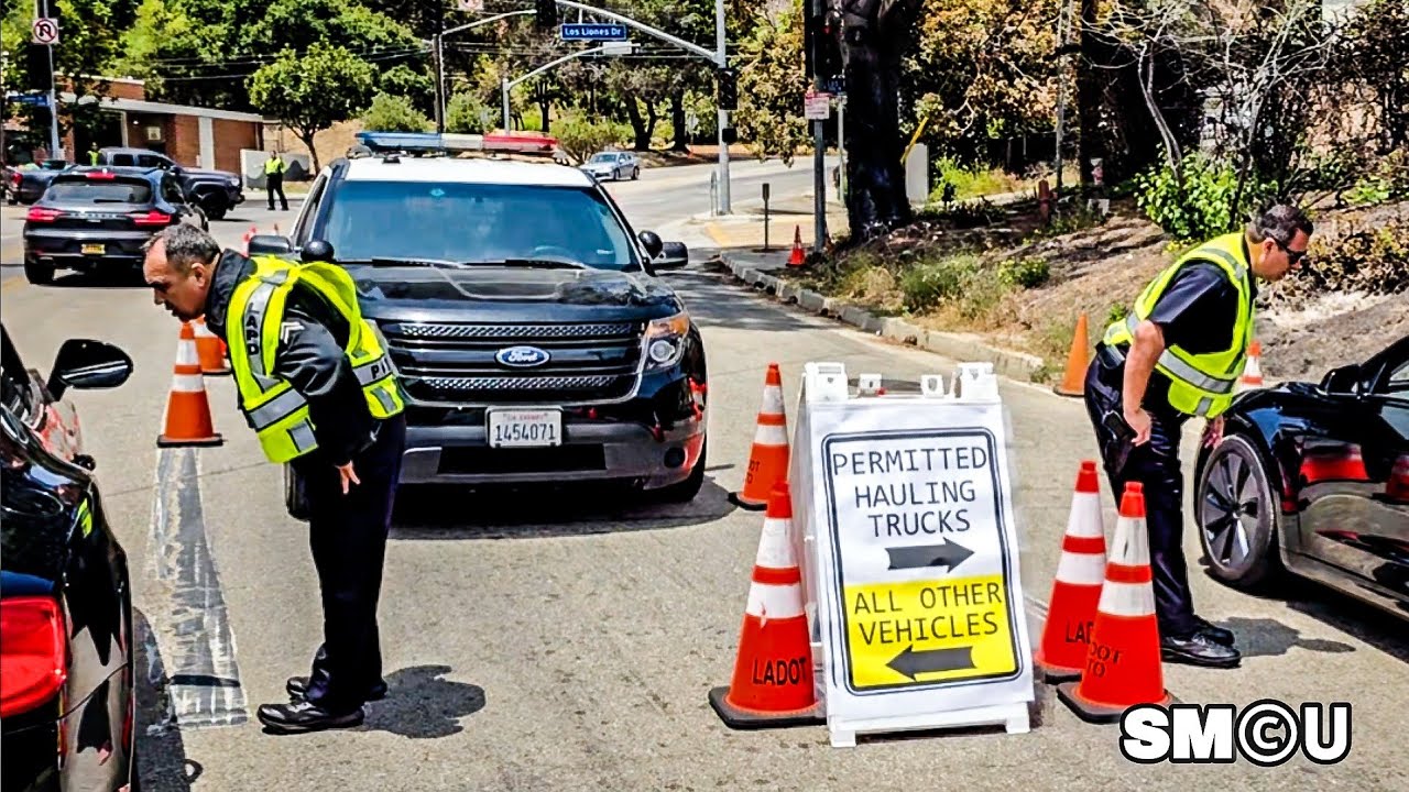 𝗣𝗔𝗟𝗜𝗦𝗔𝗗𝗘𝗦 𝗟𝗢𝗖𝗞𝗗𝗢𝗪𝗡: LAPD Seals Off Access as Long Road to Recovery Continues