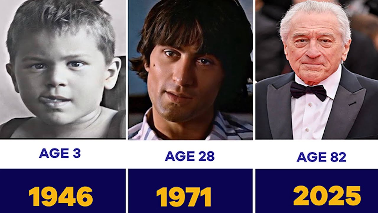Robert De Niro - Age Transformation From 1 to 82 Years Old (1946 - 2025)