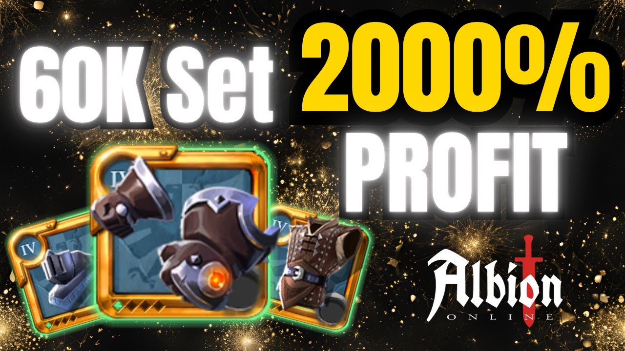 🤑 2,000% PROFIT?! 🤑 | 60K SET CHALLENGE Ep.2 | GIVEAWAY! Albion Online Mist Brawler Gloves