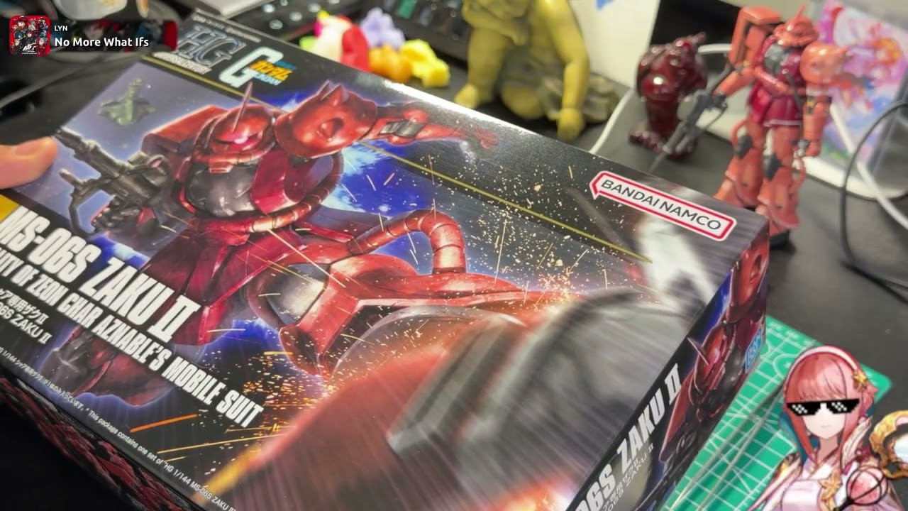 SRKittana - HG Char Zaku II BUILD! (01/30/2026)