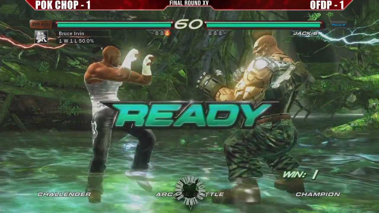 FRXV Tekken 6 OFDP vs Pokchop50