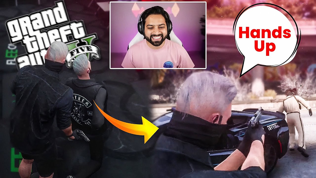 Bank Robbery Turned into a Shootout in GTA 5