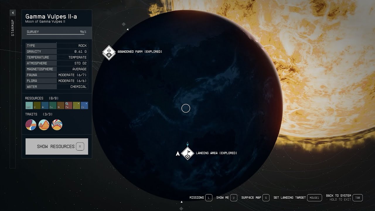 STARFIELD | Where to find missing Gamma Vulpes II-a fauna