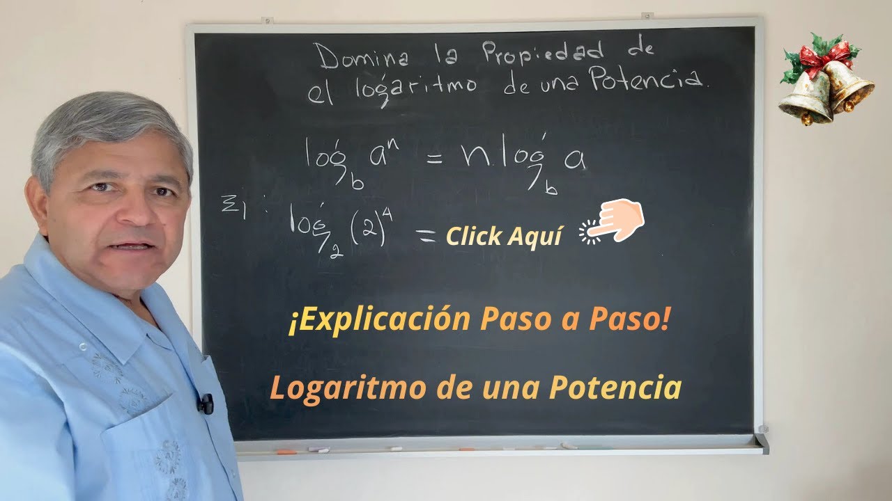 🔥 EL LOGARITMO DE UNA POTENCIA