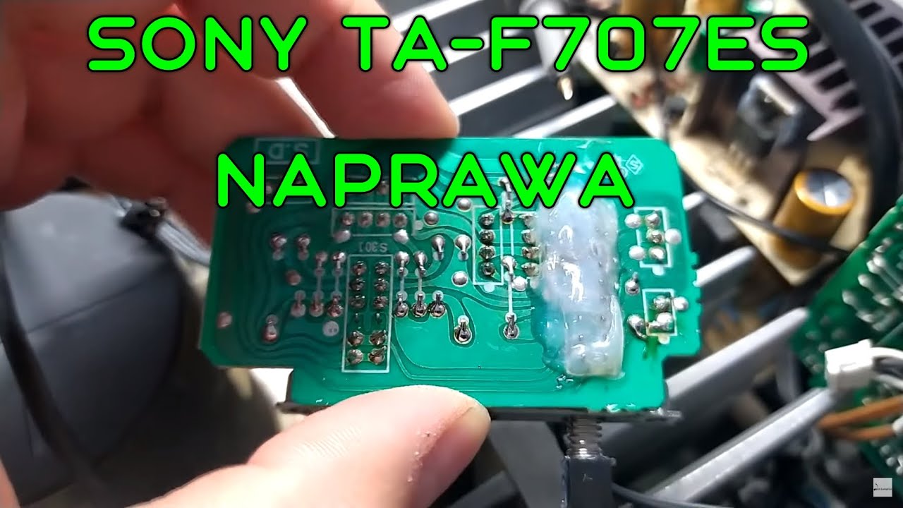 SONY TA-F707ES - naprawa