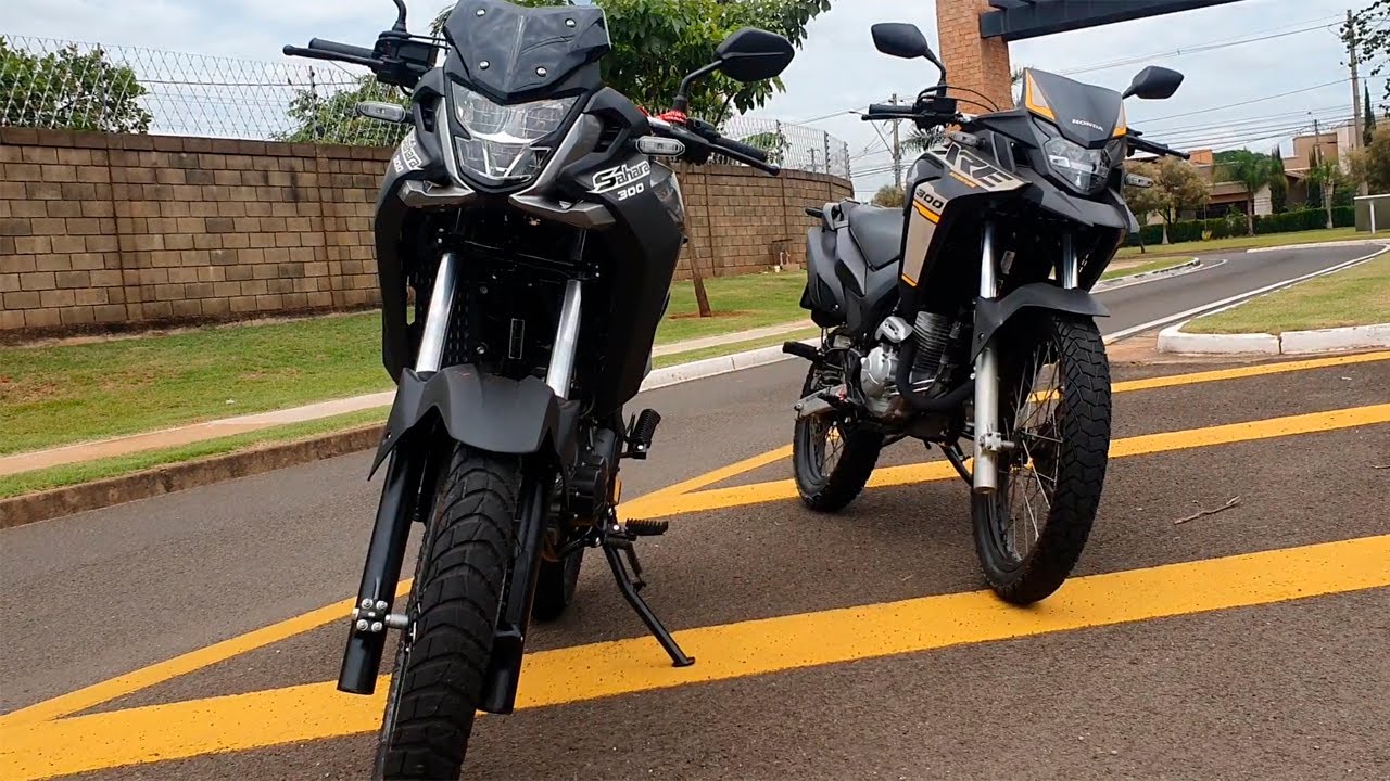 Comparativo: SAHARA 300 vs XRE 300