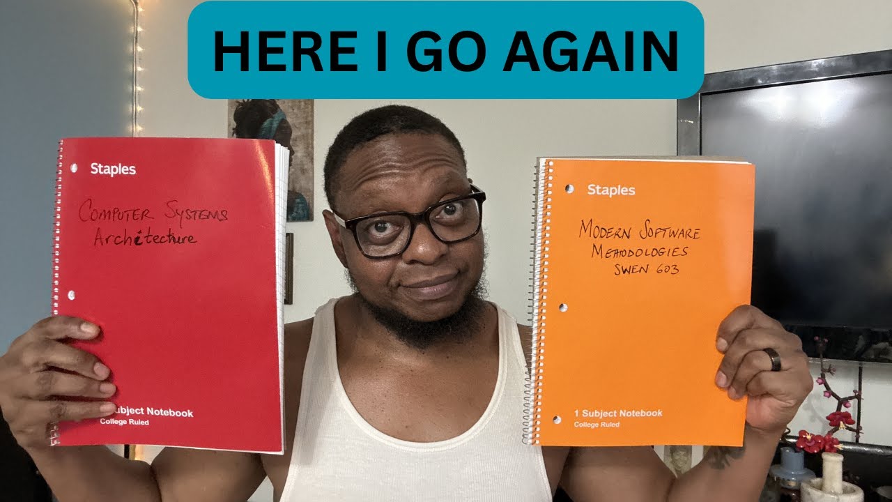I THOUGHT I WAS DONE! / LIFE UPDATE #graduateschool #mastersprogram #softwareengineering #education 