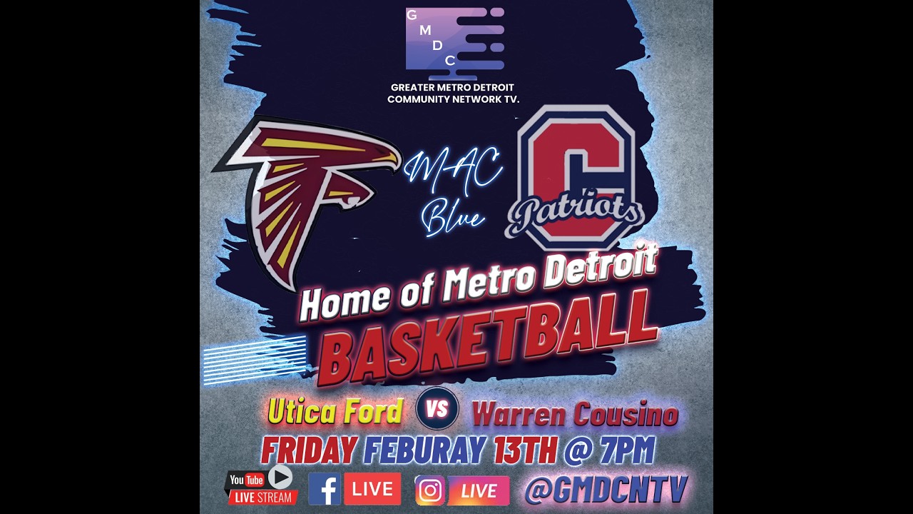 Henry Ford II Falcons Vs Warren Cousino Patriots( Full Game)