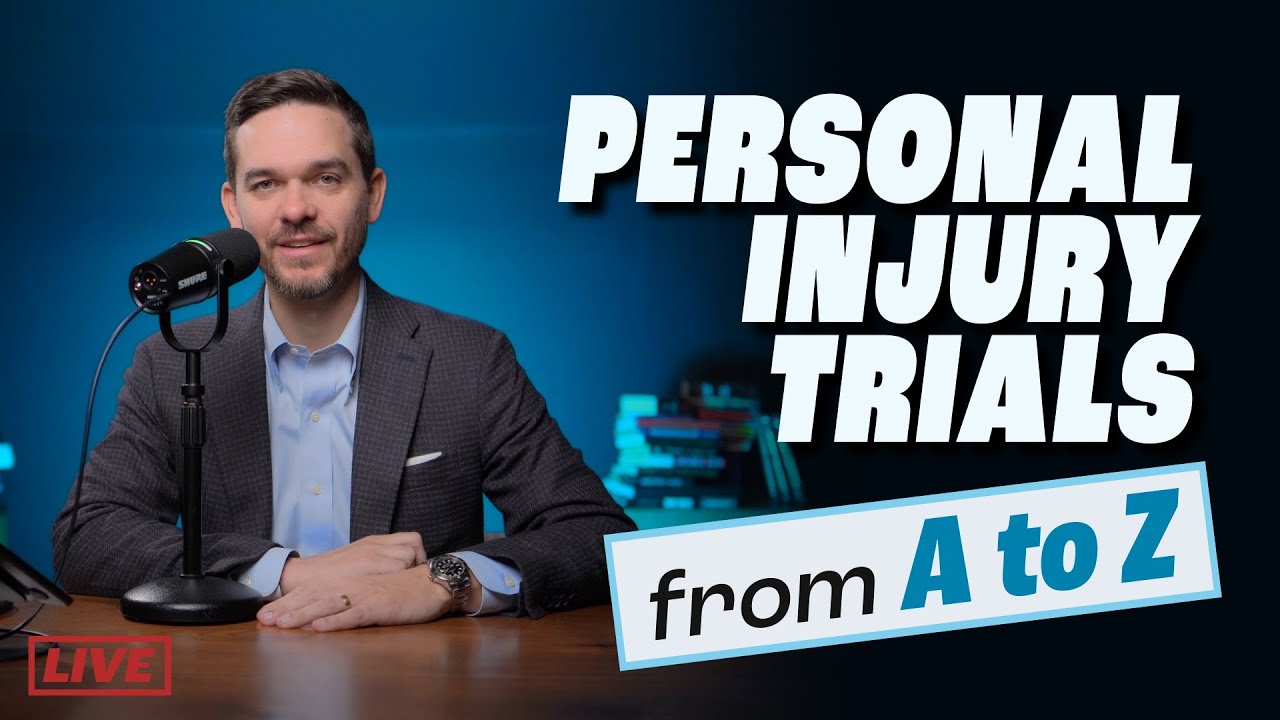 For Lawyers: Personal Injury Trials From A To Z&mdash;How to Master the Courtroom