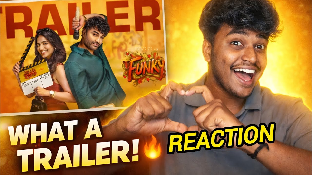 FUNKY - TRAILER reaction | Vishwak Sen, Kayadu Lohar | Anudeep | Bheems Ceciroleo | Naga Vamsi