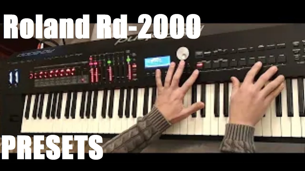ROLAND RD-2000 | PRESETS