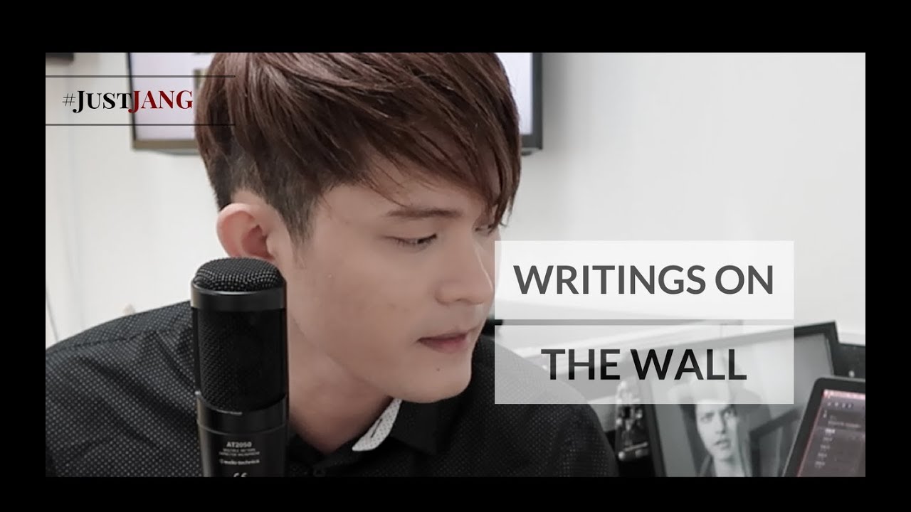 NASSER Covers WRITING'S ON THE WALL (by Sam Smith) | #JustJANG