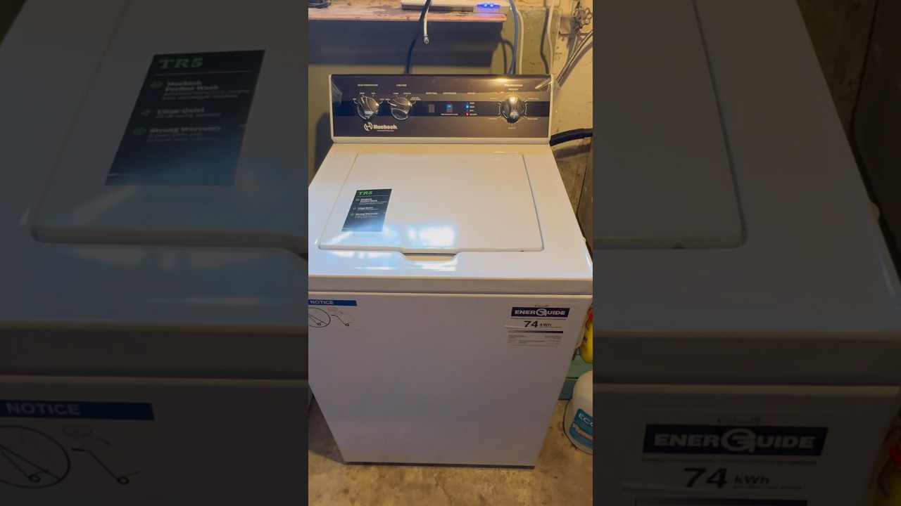 Huebsch washer does not go to rinse