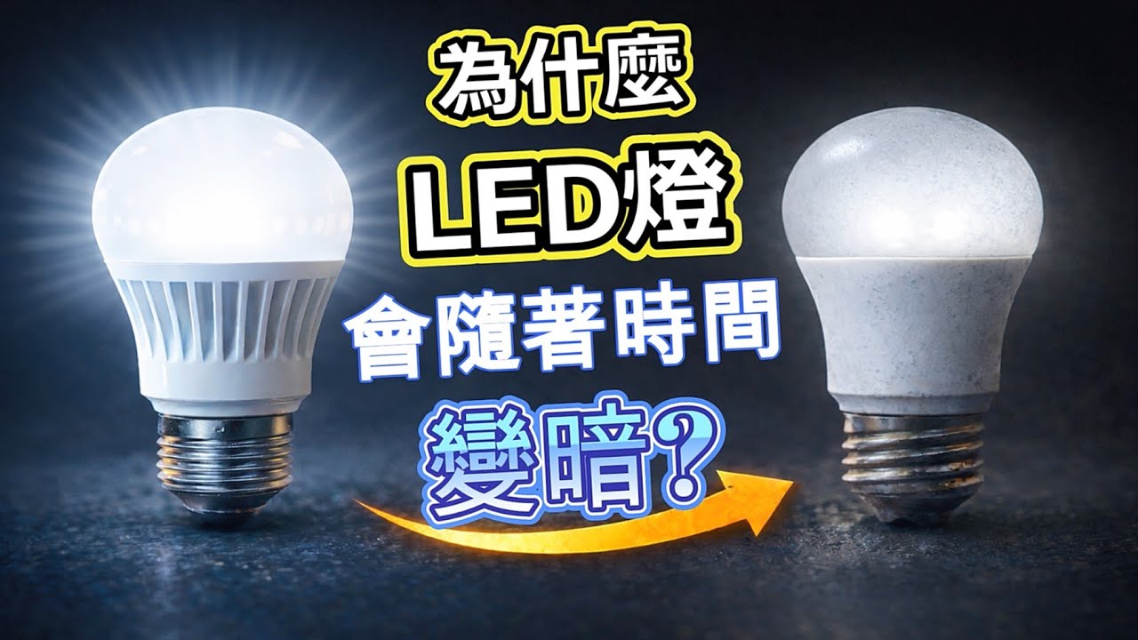 為什麼 LED 燈會隨著時間變暗?