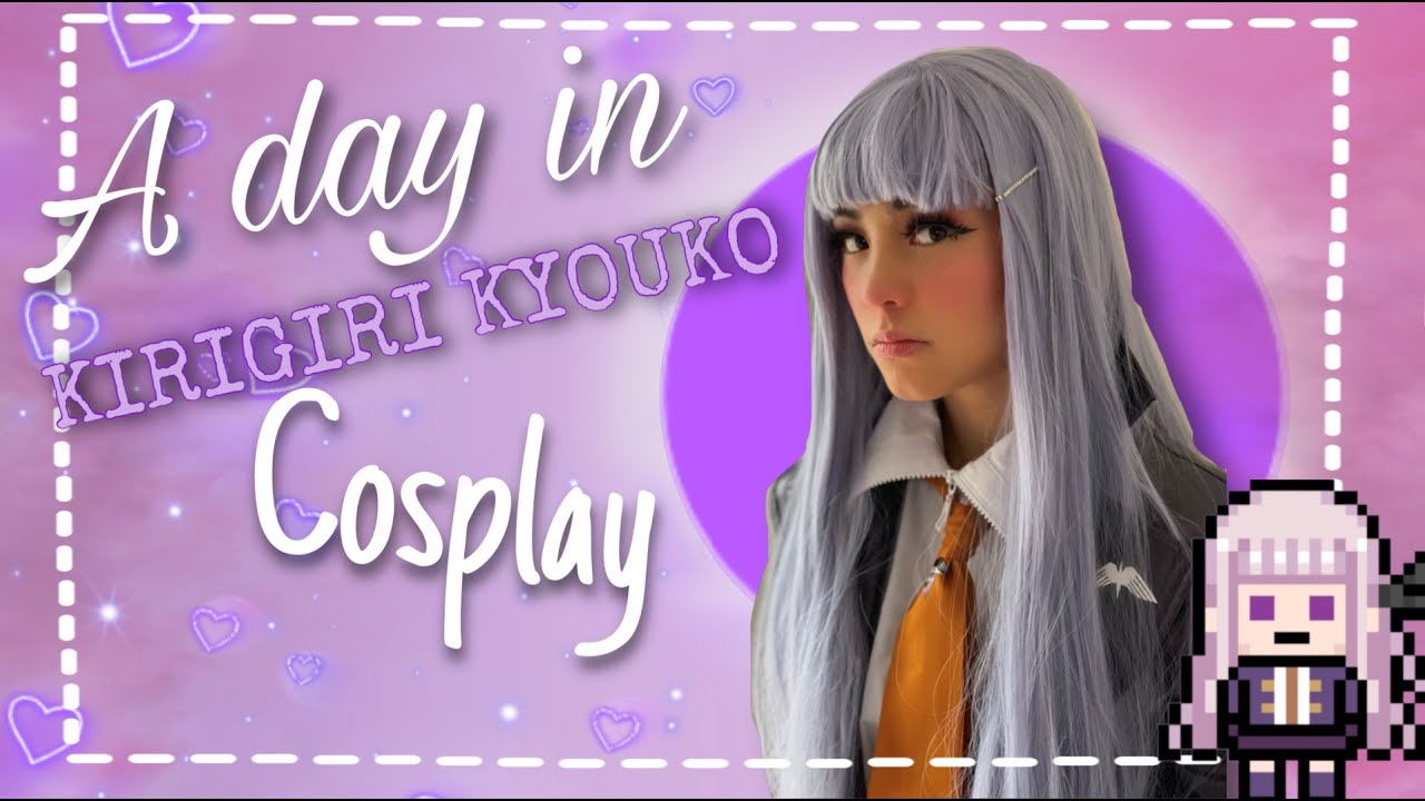 A Day in Kyoko Cosplay~! [Danganronpa Cosplay Vlog]