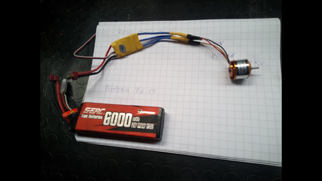 come abbinare semplicemente esc motore e batteria automodelli rc by PULSICCHIO EMA DINAMIC MODEL