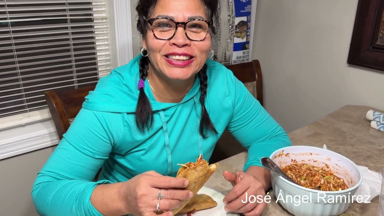 Tacos dorados de camaron 🦐