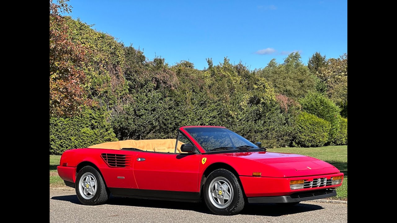1986 Ferrari Mondial Walkaround and Startup