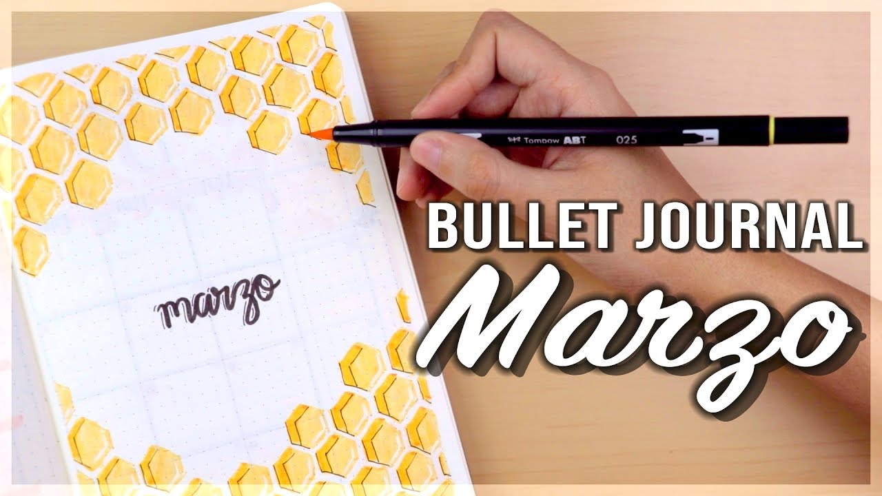 DIY AGENDA BULLET JOURNAL MARZO 2019 | Planea Conmigo