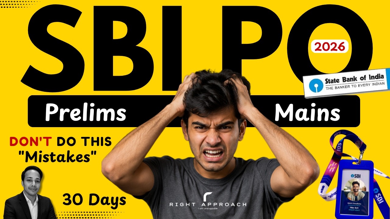 15,000 Students: Strategy To Crack SBI PO 2026 (Prelims & Mains)🔥 | Reasons Why You Fail | Shiv sir