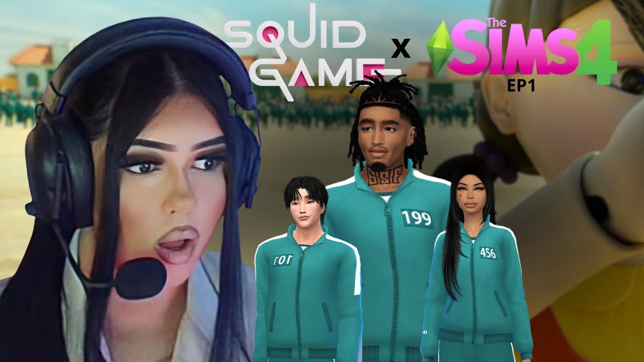 SQUID GAME dans les SIMS 4 ! ⭕️ Ep 1