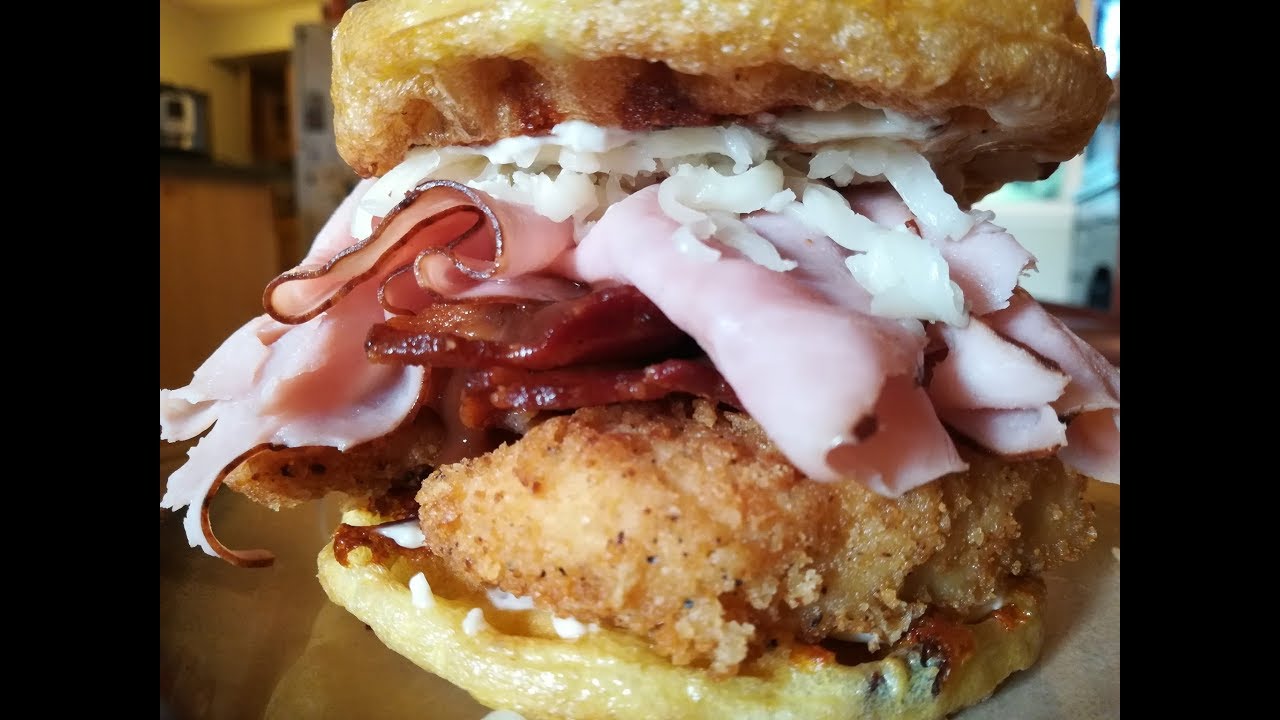 Chicken Club Chaffle / Peanut Butter & Jelly Chaffle / Day Of Chaffle